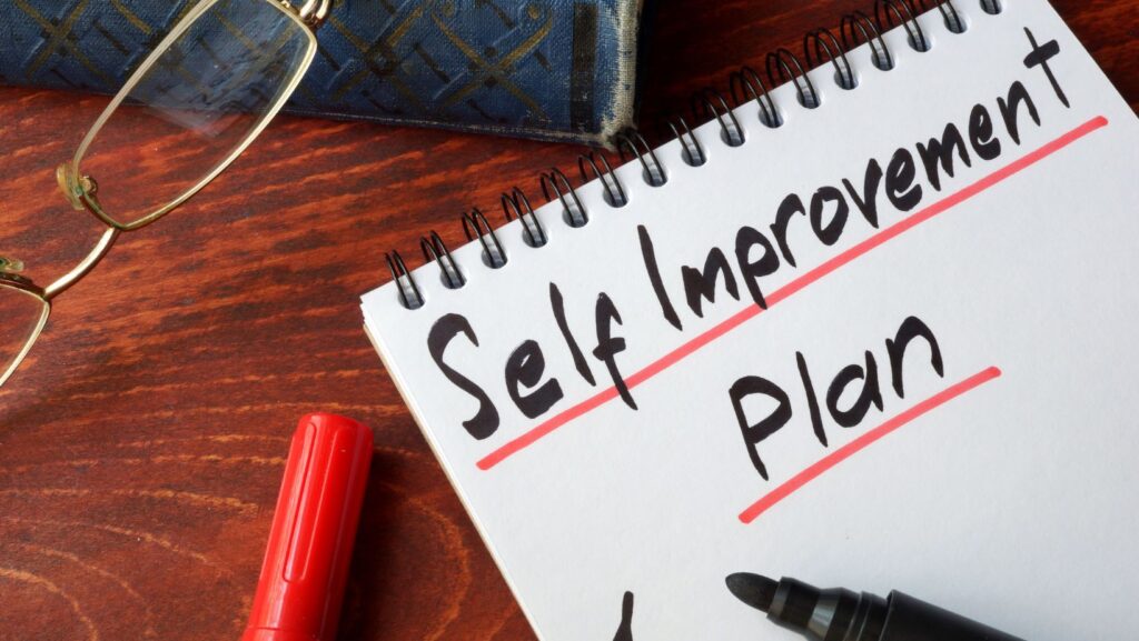 which of the following choices best describes why it is difficult to start a self improvement plan?